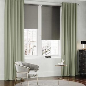 Штора Канвас кварц