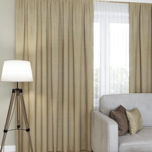 Готовые шторы Сканди св бежевый