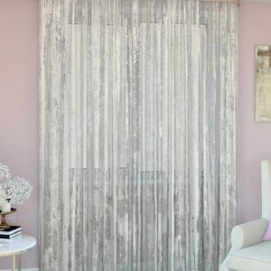 Готовые шторы тюль Дождь белый