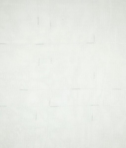Готовые шторы - тюль Лен, цвет белый с серебром, артикул  58084736