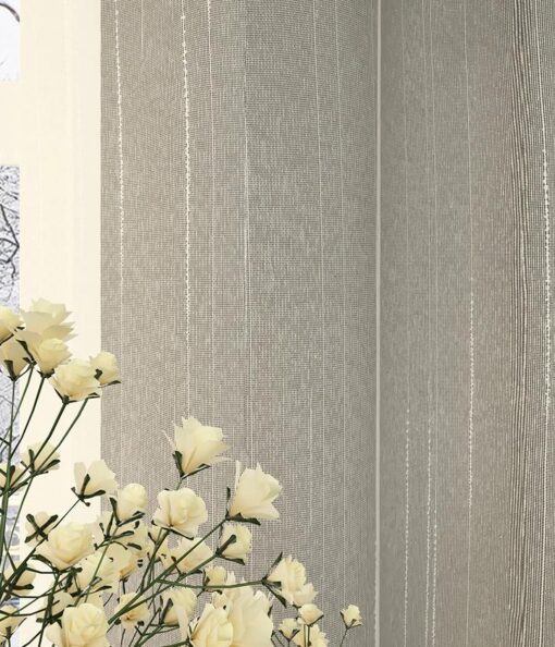 Готовые шторы - тюль Мирей, цвет белый, артикул  58086015