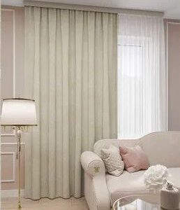 Готовые шторы Монакко бежевый
