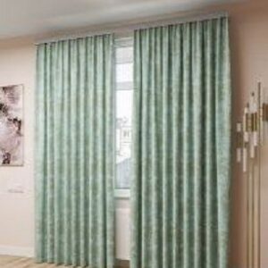 Готовые шторы Мрамор софт бирюза
