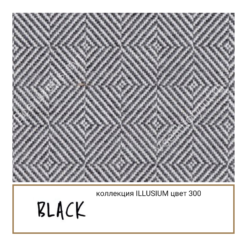 Ткань портьерная Black ILLUSIUM, артикул Bill300