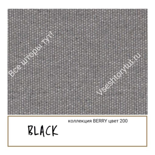 Ткань портьерная Black BERRY, артикул BBer200